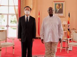 Get premium, high resolution news photos at getty images Ugandan President Yoweri Museveni Meets With Yang Jiechi