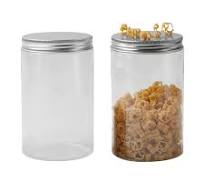 Food Grade PET Jar with AL Cap Silver Cap - 800ml