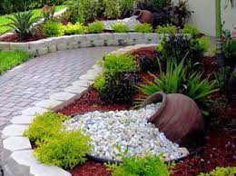 More images for stone filled flower beds » 50 Stone Flower Beds Ideas Garden Design Outdoor Gardens Backyard Landscaping