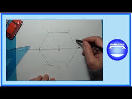 Previous post come disegnare un esagono con il righello. Costruzione Di Un Esagono Inscritto In Una Circonferenza 156 Youtube