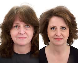 Before and after my haircut today.What do you think about this change!