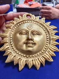 Brass Krishna Statue