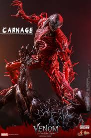 Venom: Let There Be Carnage - Carnage Deluxe 1/6th Scale Action Figure | Hot Toys