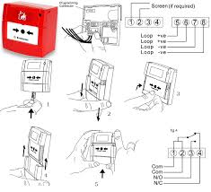 How i wired a fire call point and a fire sounder with no fire panel. Arindam Bhadra Fire Safety Fire Alarm Addressable Manual Call Points