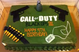 Playstation Birthday Cake For 14 Year Old Boy Call Of Duty Cake By Dessert Menu Call Of Duty Cakes Boy Birthday Cake Colorful Cakes