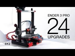 First 24 Upgrades Mods For My Ender 3 Pro Youtube Upgrade 3d Printing Projects 3d Printing