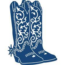 This technique works best on canvas or fabric covered. Tattered Lace Metal Dies Cowboy Boots Die Lace Stencil Silhouette Cameo Crafts Vinyl Gifts