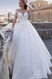 Schicke brautschuhe runden den look gekonnt ab. Schicke Hochzeitskleider Prinzessin Brautkleider Mit Spitze Babyonlinedress De