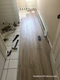 Ideas For Covering Up Tile Floors Without Removing It The Decor Formula Tile Floor Flooring Floating Floor