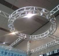 Aluminum Circle Spigot Truss , Square Circular Truss For ...