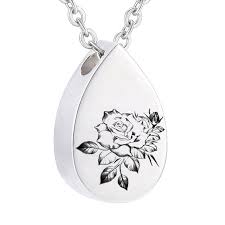 An intimate, personal and tangible way to preserve the memory of your loved one or your pet. Rose Flower Keepsake Urns For Human Pet Ashes Memorial Necklace Funeral Pendant Cremation Keepsake For Ashes Cremation Jewelry Buy Cremation Jewelry Memorial Rose Flower Pendant Ashes Memorial Necklace Product On Alibaba Com