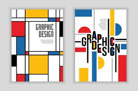 Cover Collection In Bauhaus Style In 2020 Bauhaus Style Bauhaus Business Card Design Creative