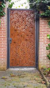 Tuinpoort Met Corten Scherm Arthur Dreissen Tuin Ideeen Tuin Cortenstaal Tuin