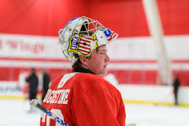 Calm, mature Trey Augustine playing beyond his age, continue development  with Red Wings