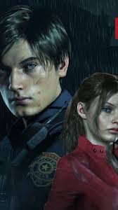 Leon S. Kennedy, Claire Redfield, Resident Evil 2 HD HD Phone Wallpaper