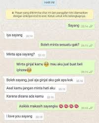 Check spelling or type a new query. 10 Chat Wa Lucu Terlalu Bucin Ini Bikin Geleng Kepala