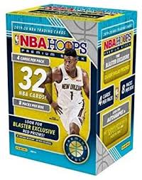 Shop our huge selection of basketball sports cards, with a wide variety of all styles and configurations including hobby, jumbo, retail, blasters & many more! Amazon Com 2019 20 Panini Nba Hoops Premium Stock Basketball Blaster Box 32 Ct Red Prizms Red Or Blue Box Collectibles Fine Art