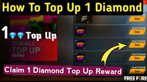 Players can buy exquisite costumes, characters, so the elite pass, and more using them. How To Top Up 1 Diamond In Free Fire How To Claim 1 Diamond Top Up Reward In Free Fire For Free Youtube