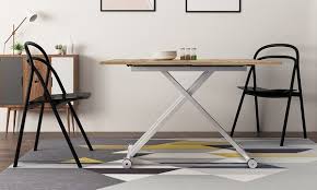 Avoir un coin salle à manger est un véritable découvrez notre gamme de table relevable. Table Basse Relevable Et Extensible Modele Domy