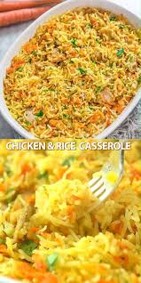 Chicken Easy Chicken And Rice Chicken Rice Casserole Easy Chicken Rice Casserole