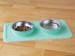 Ono Double Non Slip Pet Bowl Mat Set Ono In 2020 Pet Bowls Pet Bowl Mats Silicone Pet Bowl
