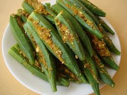 Bhindi Sambhariya Gujarati Style Stuffed Okra Recipe Indian Food Recipes Gujarati Recipes Okra Recipes