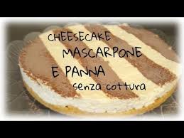 La base è composta da una semplice tarta 7 vasetti al limone ed è guarnita con una deliziosa crema alla panna e mascarpone. Cheesecake Mascarpone E Panna Senza Cottura Youtube