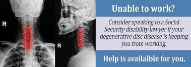 How Disabling Is Degenerative Disc Disease Disability Benefits Help