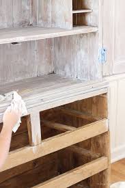 Armoire Makeover Whitewashing Tutorial Love Grows Wild White Washed Furniture Armoire Makeover Redo Furniture