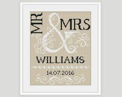 All our wedding samplers are unique and can be easily personalized accordingly. Wedding Cross Stitch Patterns Ideas And Gifts