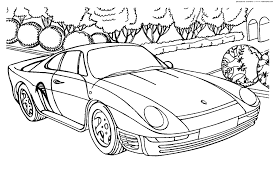 Plus, it's an easy way to celebrate each season or special holidays. Free Printable Porsche Coloring Page For Kids Coloring Pages Coloring Library