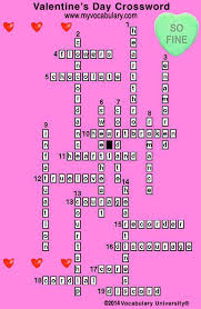 Smart, easy and fun crossword puzzles to get your day started with a smile. Improve Language On Valentine S Day With The Free Crossword Language Magazine