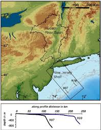 Map Of The Study Area Shows The Hudson River Drainage Area Outlined In Download Scientific Diagram