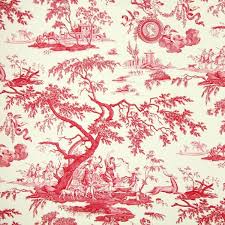 Artemis 1 Toile De Jouy Kankaita Com Toile Pattern Flower Bedroom Country Style Curtains