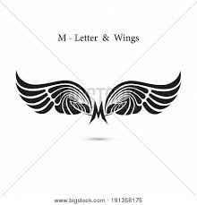 Download 2414 alphabet letter m red stock illustrations, vectors & clipart for free or amazingly low rates! M Letter Sign Angel Vector Photo Free Trial Bigstock