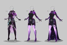 You could also use a super light gray tank top instead of white. Purple Outfit Anime Characters Novocom Top