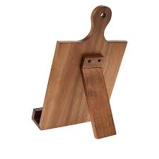 Kitchen Hq Acacia Wood Foldable Cookbook Holder 9151087 Hsn In 2020 Cookbook Holder Cookbook Stand Diy Recipe Book Holder Diy