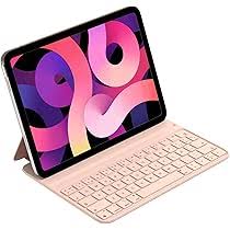 HOU Teclado iPad Air 11'' 2024/iPad Air 5 generación 2022 (4 generación  2020),Teclado iPad Pro 11 (4/3/2/1 Generación),Ultra Delgada, Carga  magnética, Diseño del Idioma Español Ñ,Rosa : Amazon.es: Informática