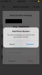 Tiktok Requires Your Phone Number To Send Messages Assholedesign