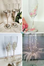 Encuentra copas para boda en la coupe. Copas Para Novios Ideas Para Decorar Copas De Brindis De Bodas Brindis De Boda Copas Boda Copas Decoradas Para Boda