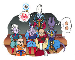 Dragon ball whis and beerus. Kuririn Tenshinhan Beerus Whis Shin And 1 More Dragon Ball And 1 More Drawn By Hachibani Danbooru