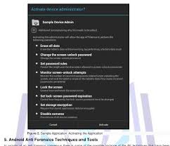 Some people use their tablets exclusively for pla. Afdroid Anti Forensics Device To Protect Android System Semantic Scholar