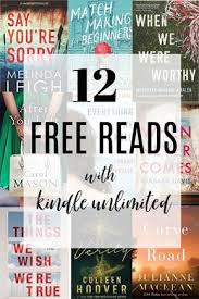 12 Free Reads With Kindle Unlimited Kindle Unlimited Books Free Kindle Books Worth Reading Free Books To Read