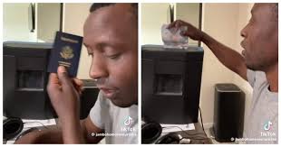 Benson Gitau: Kenyan-American Man Apologises After Shredding His U.S.  Passport