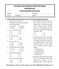 Soal uts matematika kelas 6 semester 1 download. Download Soal Uts Ganjil Matematika Kelas 6 Sd Semester 1 Tahun Ajaran 2015 2016 Rief Awa Blog