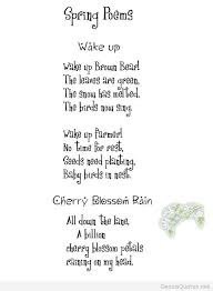 Pin By Cathy Neal On Spring Song Kindergarten Poems Spring Poem Preschool Worksheets