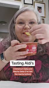 I got the Macha Salsa another I was at Aldis and absolutely loved it- it is  SO GOOD! I decided it wanted to tey the Chimichurri Salsa this time. It is  also really good! Would be great