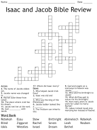 Genesis 29 31 Crossword Wordmint