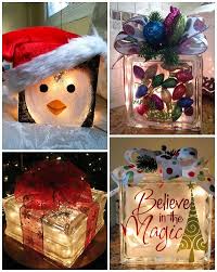 Christmas Glass Block Craft Ideas Crafty Morning Christmas Glass Blocks Glass Block Crafts Christmas Blocks