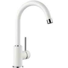 Quality assured, visit or buy online! Blanco Mida Granite White Single Lever Swivel Spout Kitchen Sink Mixer Tap Kitchen From Taps Uk
